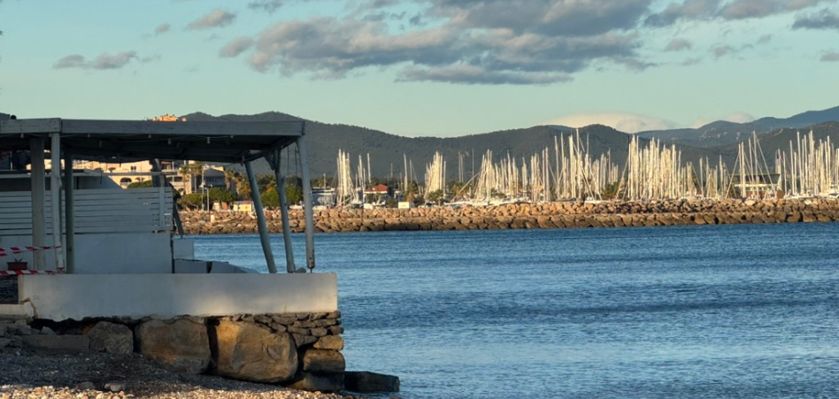 vue sur mer avec les appartements chez blue lagon